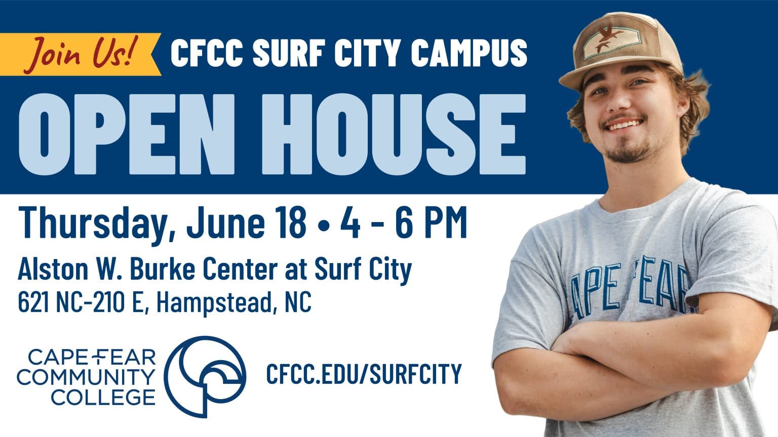 CFCC to Host Surf City Center Open House on June 18