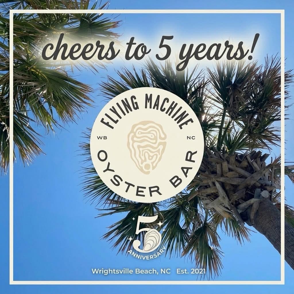 Flying Machine Oyster Bar 5th Anniversary