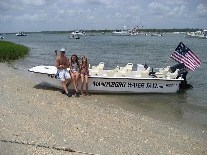 Masonboro Water Taxi Is Wilmington's Easiest Way to a Real Deserted Island