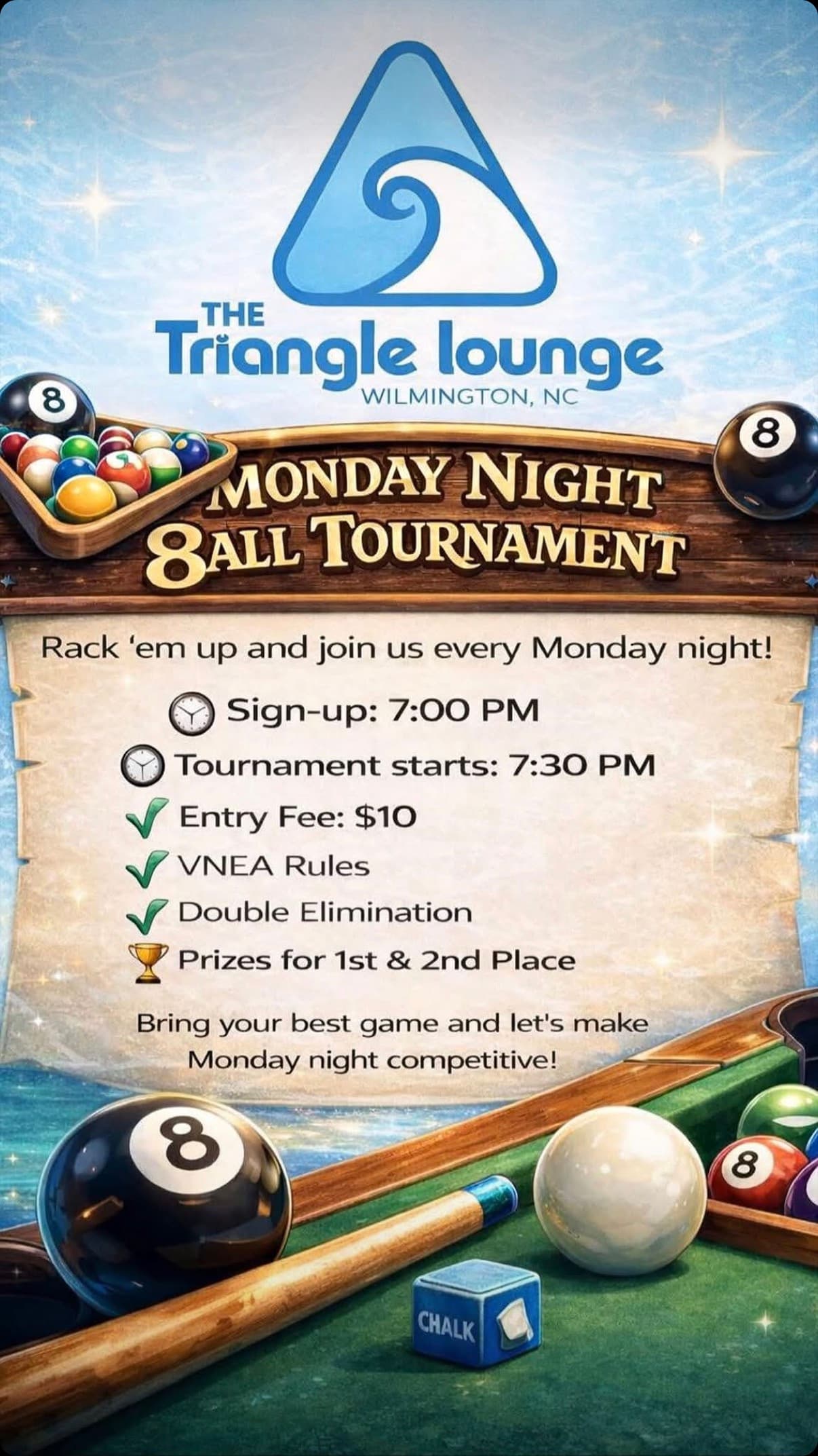 Monday Night 8-Ball Tournament