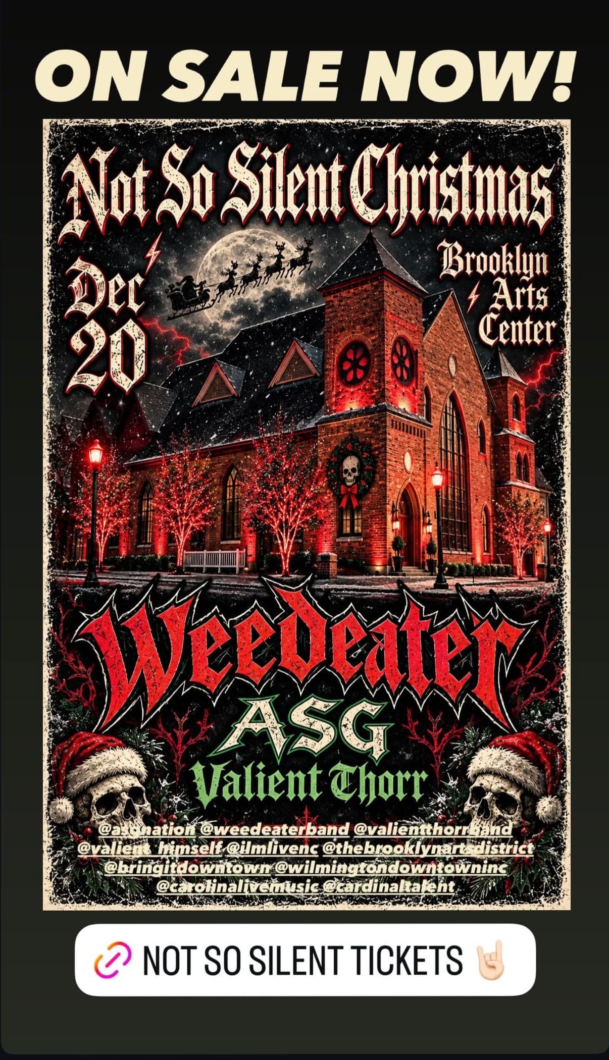 Not So Silent Christmas: Weedeater, ASG & Valient Thorr