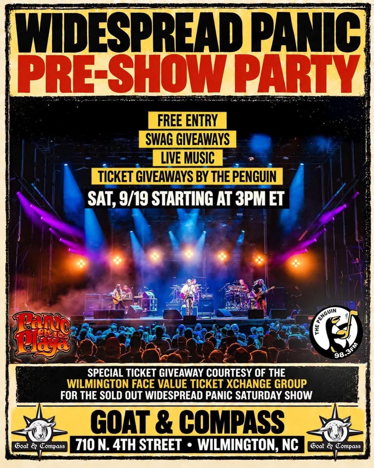 Widespread Panic Pre-Show Party