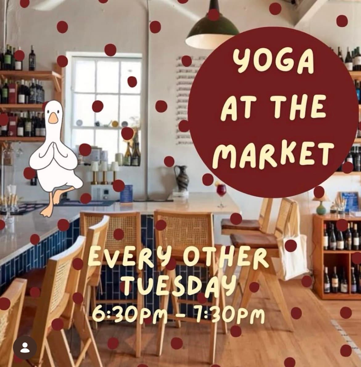 Yoga at the Market