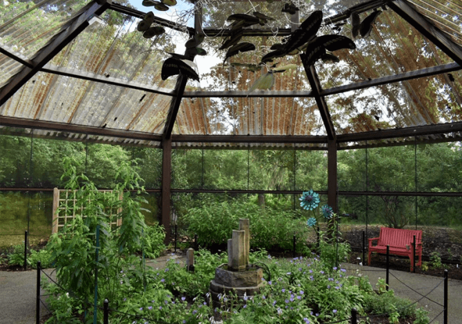 The Butterfly House at Airlie Gardens