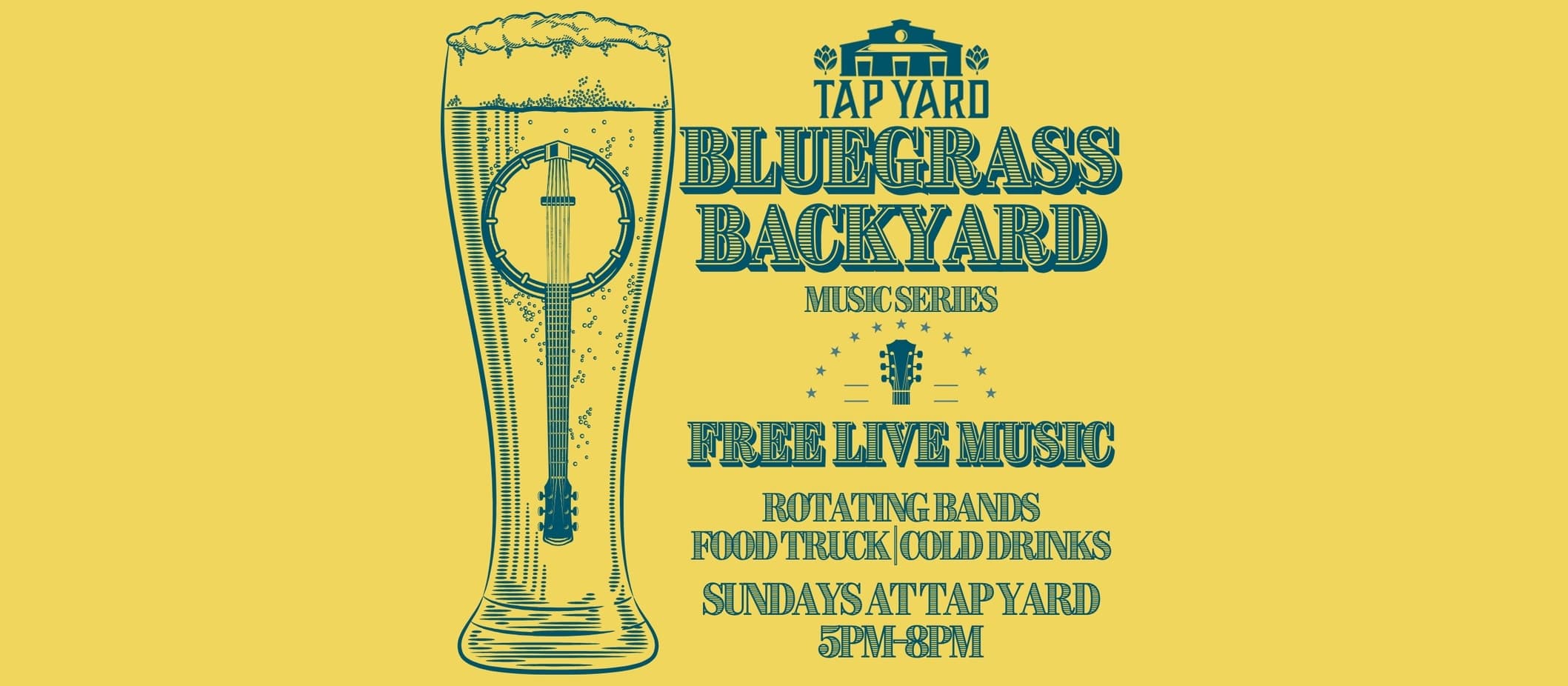 Bluegrass Backyard Music Series at Tap Yard Wilmington, Wilmington NC