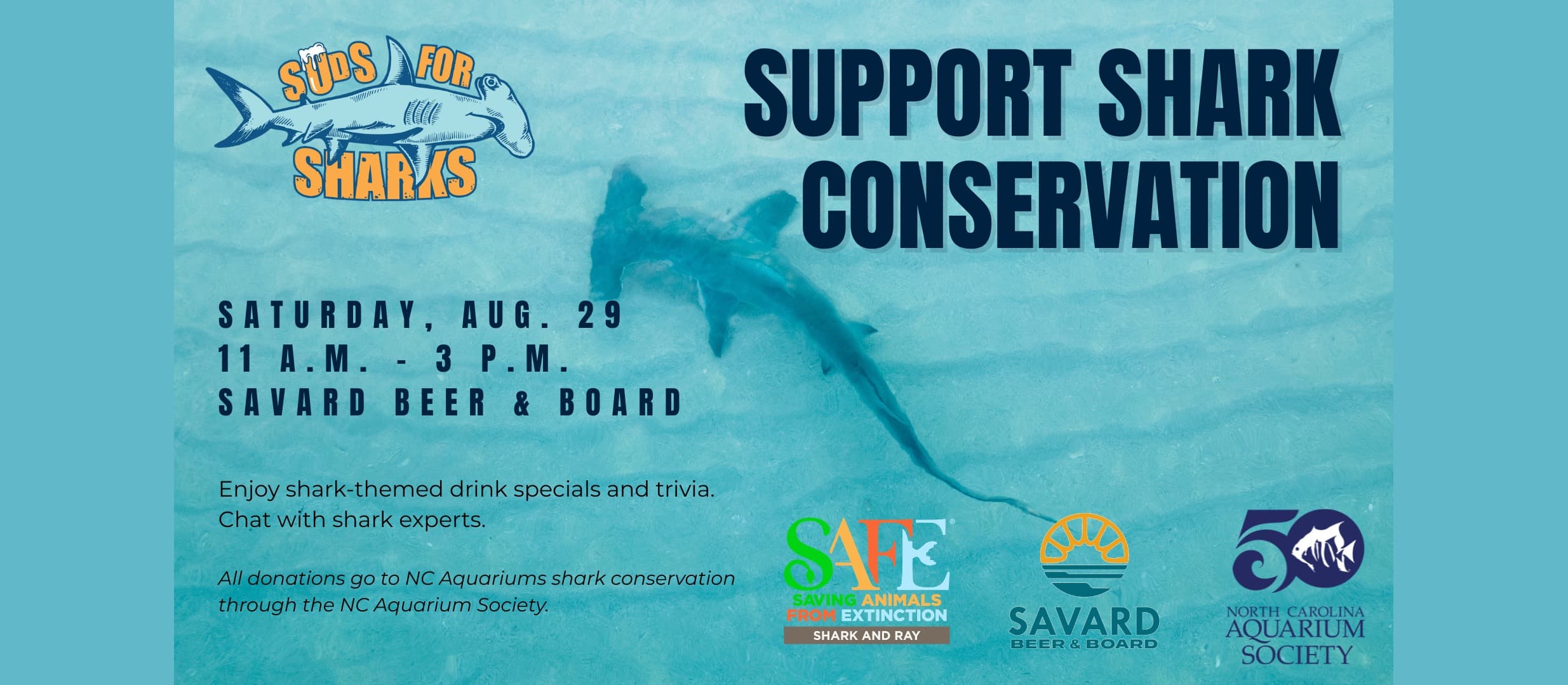 Suds for Sharks