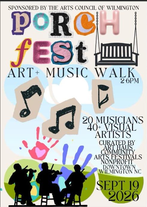 Porch Fest: Art + Music Walk