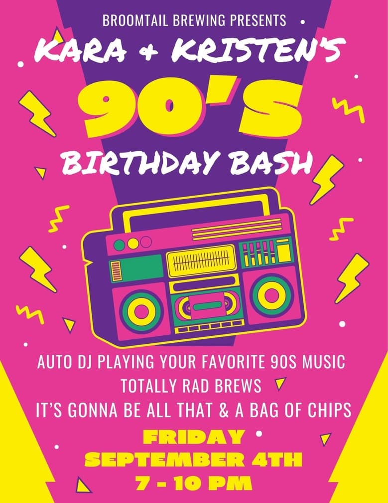 Kara & Kristen's 90's Birthday Bash
