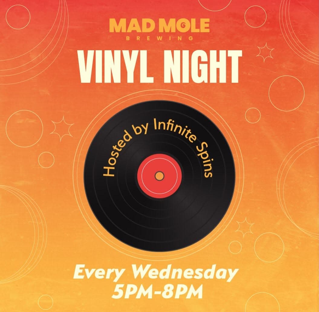Vinyl Night w/ Infinite Spins at Mad Mole Brewing, Wilmington NC