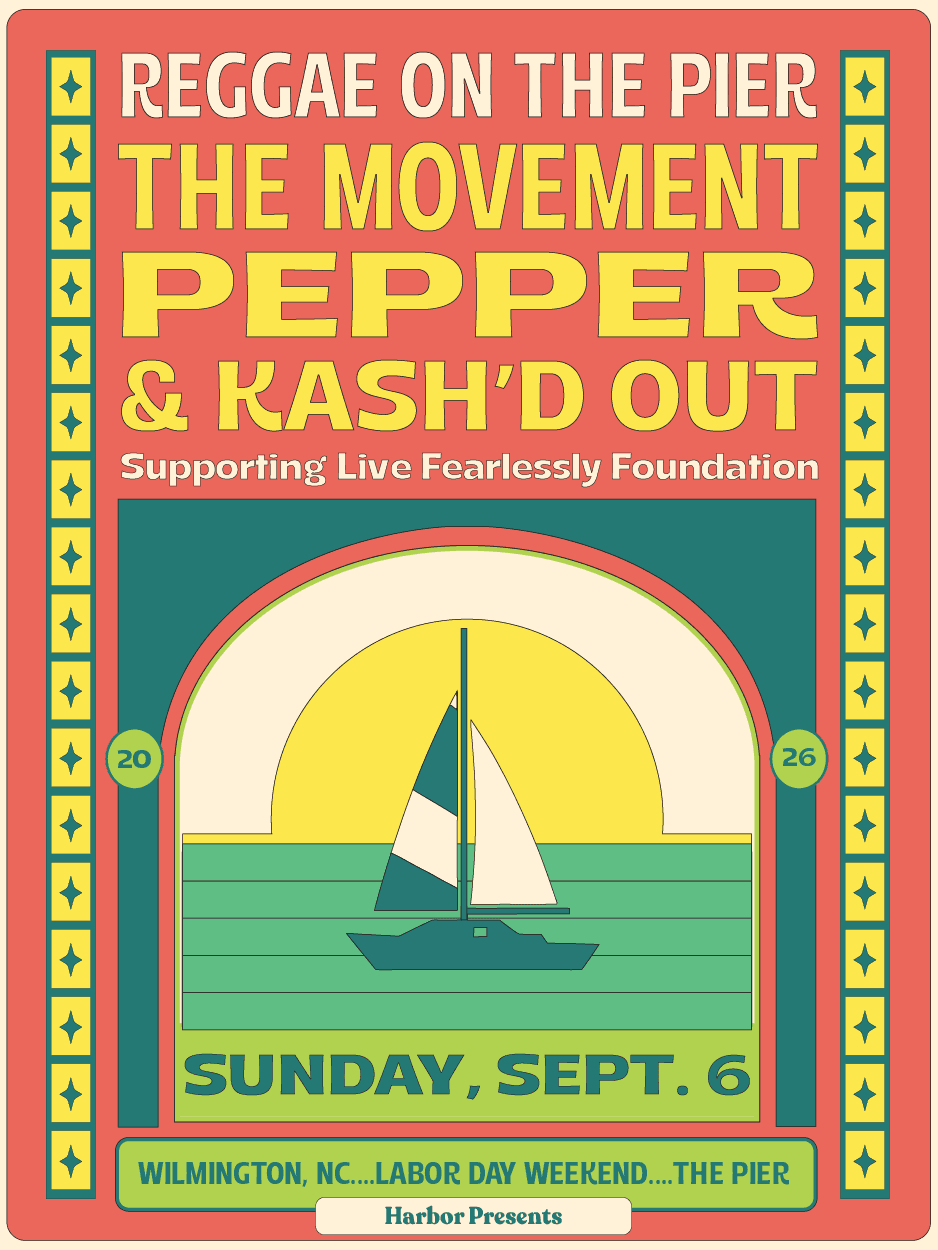 Reggae On The Pier with The Movement, Pepper, & Kash'd Out