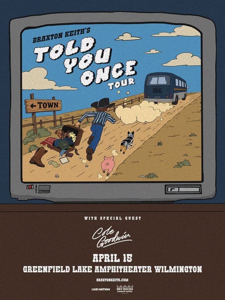 Braxton Keith: Told You Once Tour