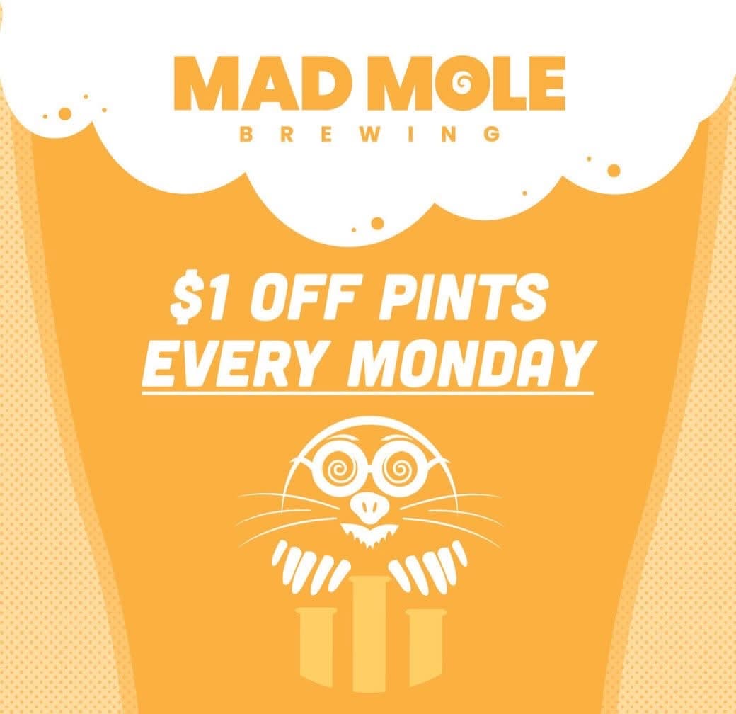 $1 Off Pints