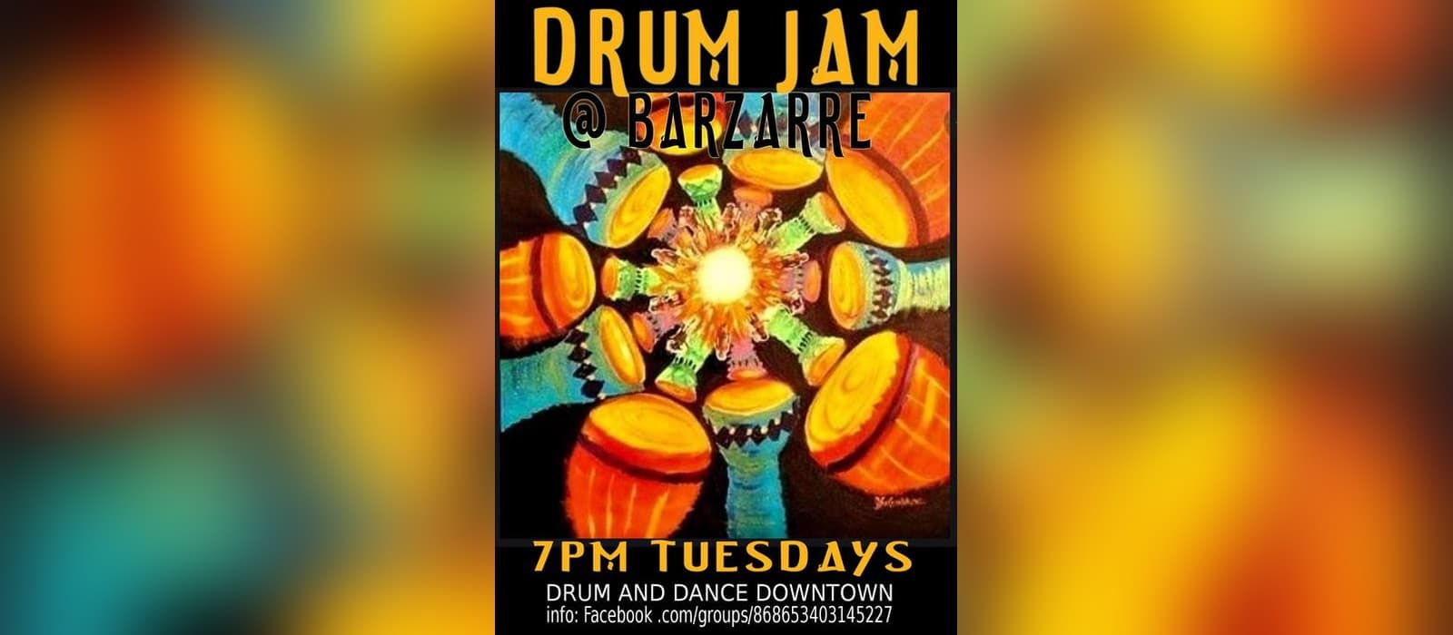 Tuesday Drum Jam @ Barzarre