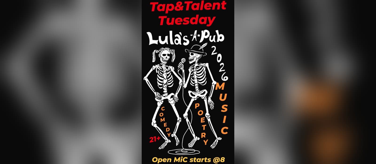 Tap & Talent Tuesday Open Mic