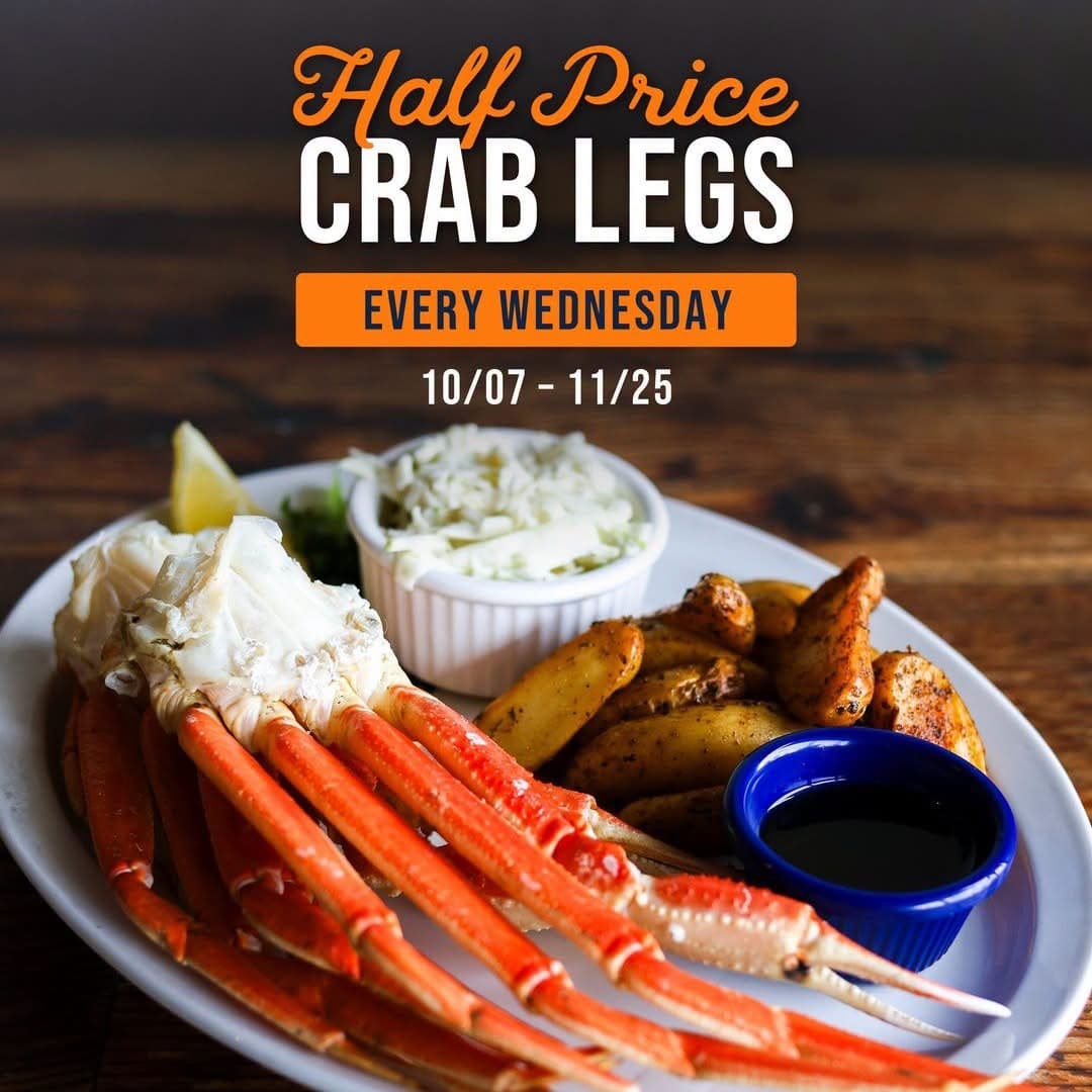 Half-Price Crab Legs