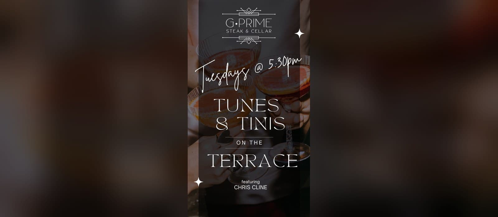 Tunes & Tinis on the Terrace