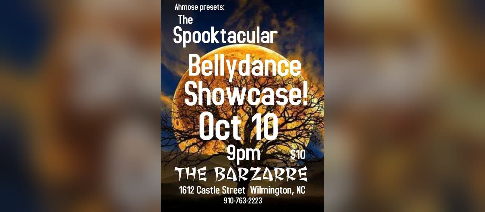 Spooktacular Belly Dance Showcase!