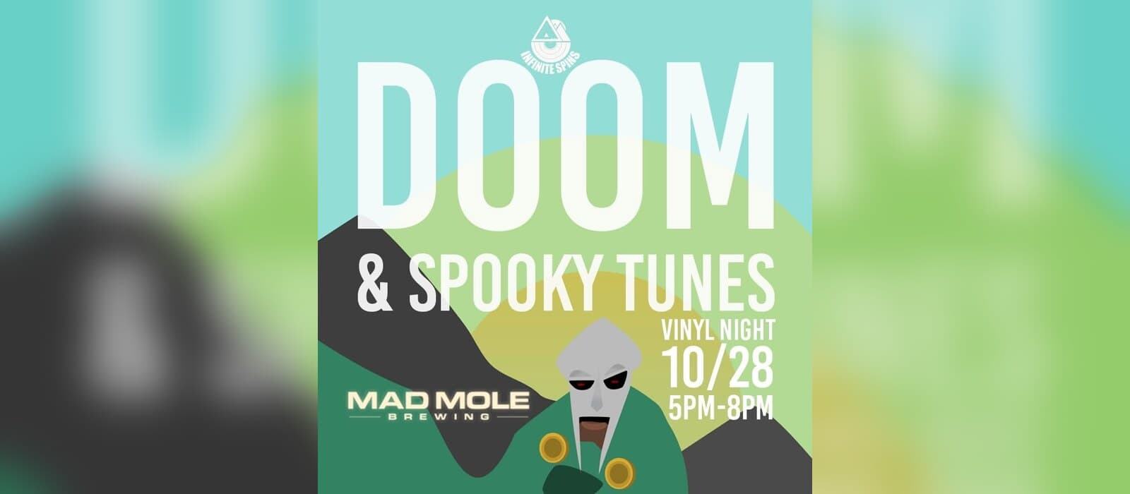 Vinyl Night w/ Infinite Spins: DOOM & Spooky Tunes