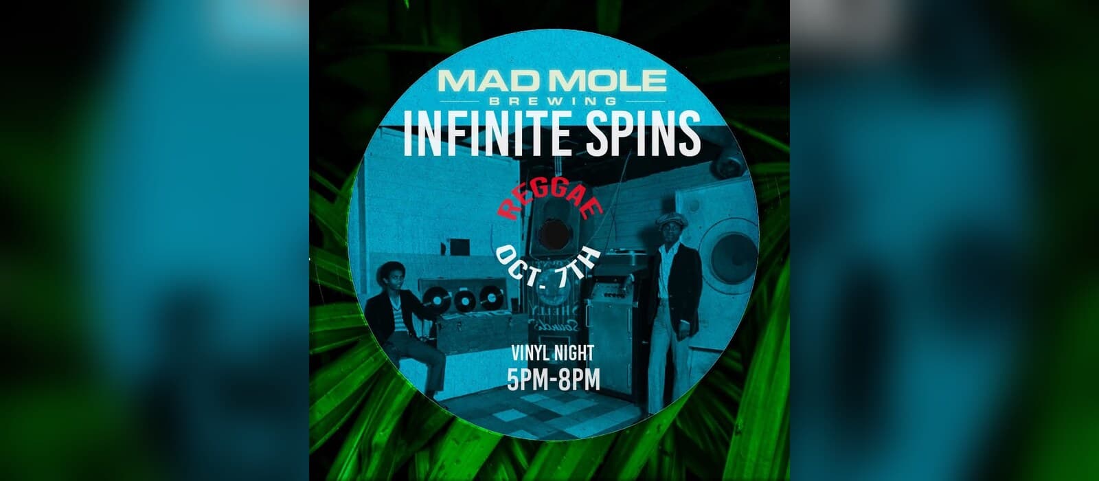 Vinyl Night w/ Infinite Spins: Reggae