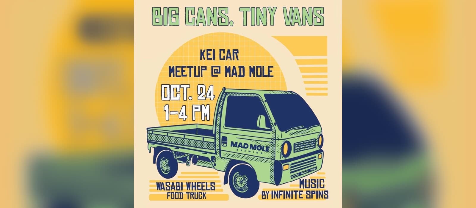 Big Cans. Tiny Vans. Kei Car Meetup