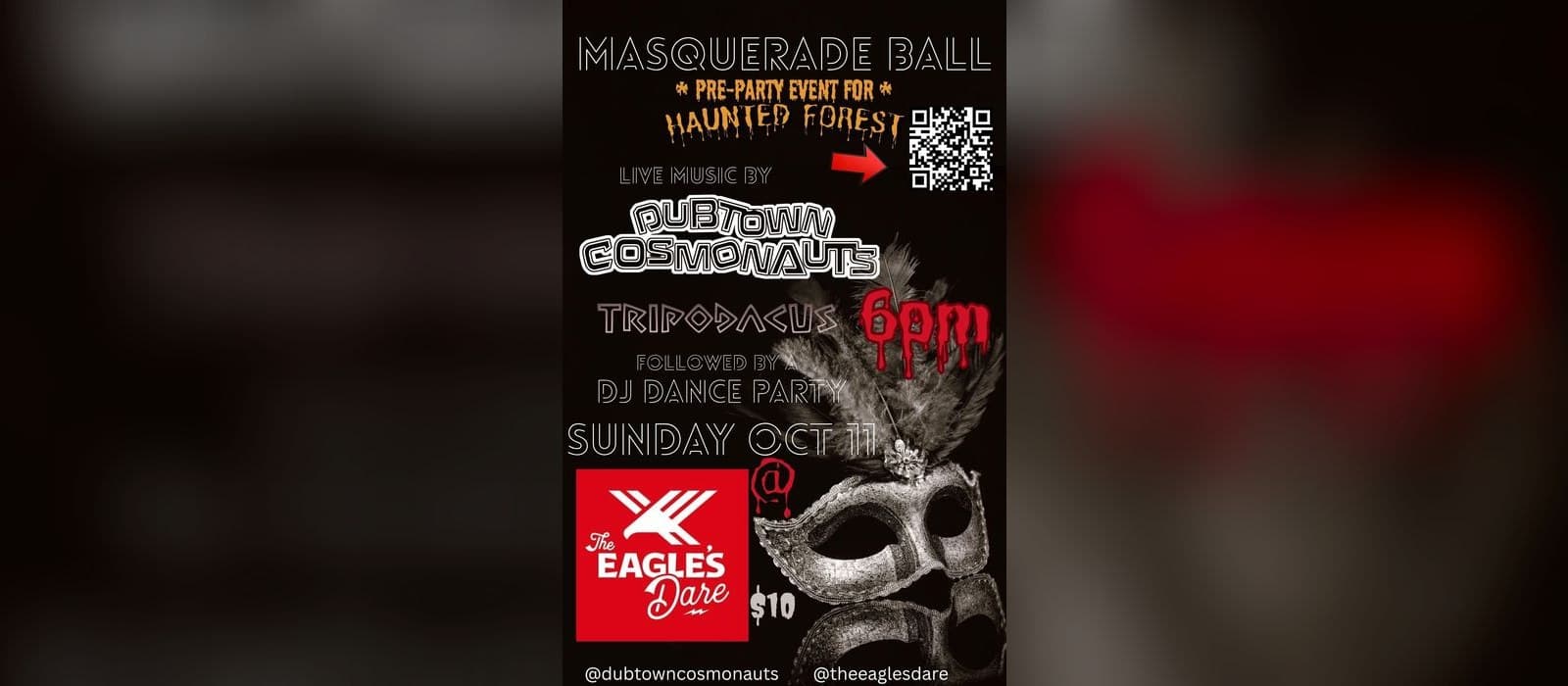 Masquerade Ball: Haunted Forest Pre-Party
