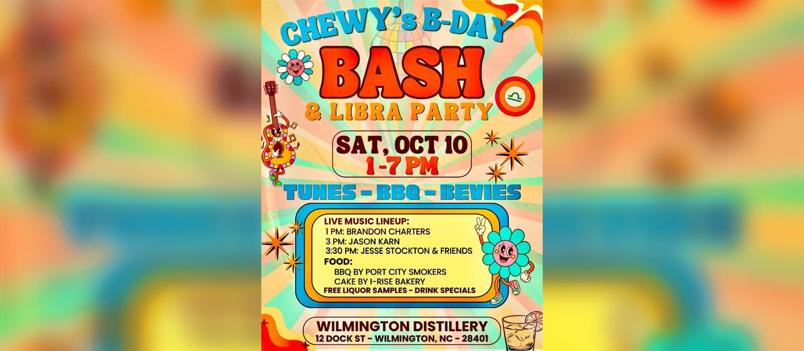 Chewy's B-Day Bash & Libra Party