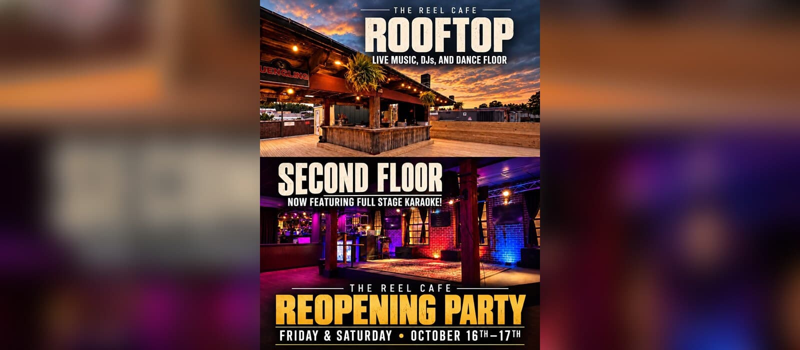 The Reel Cafe Reopening Party