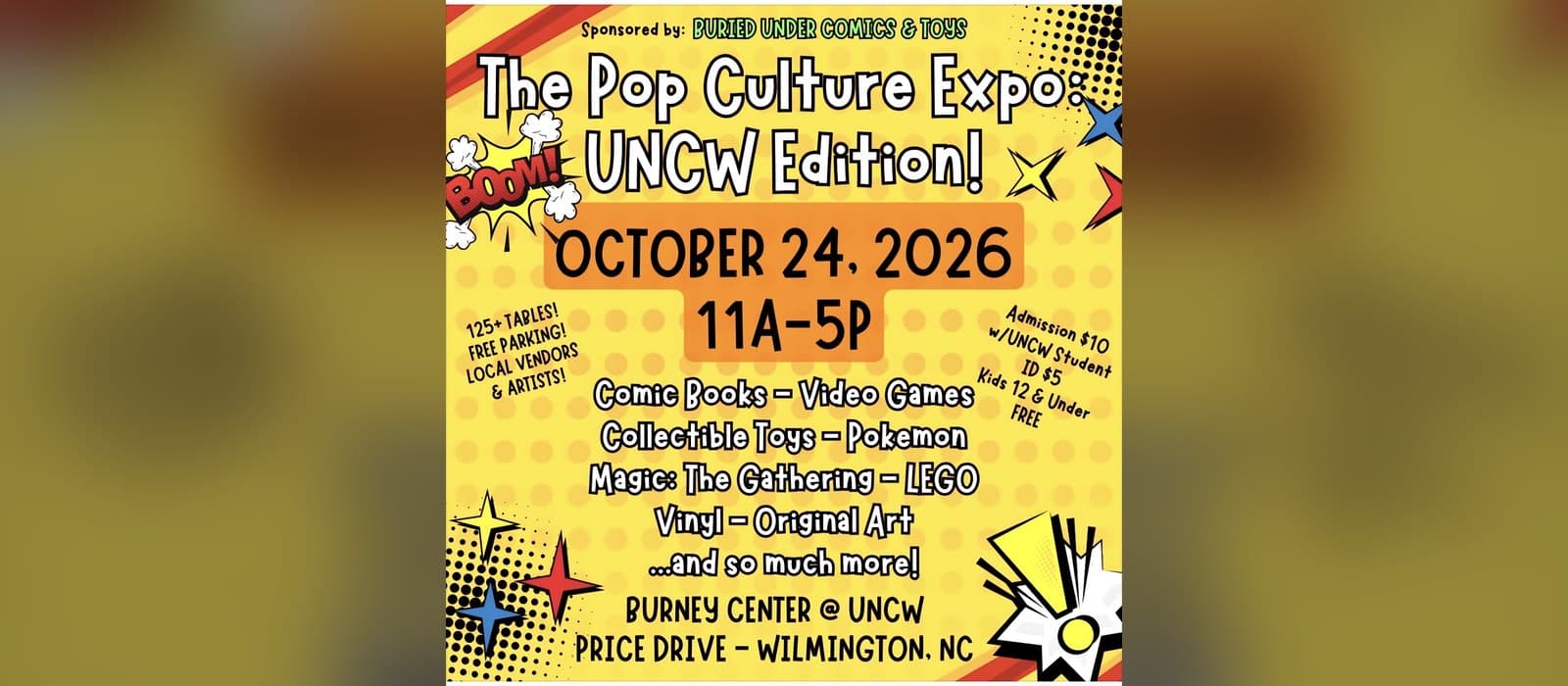 The Pop Culture Expo: UNCW Edition
