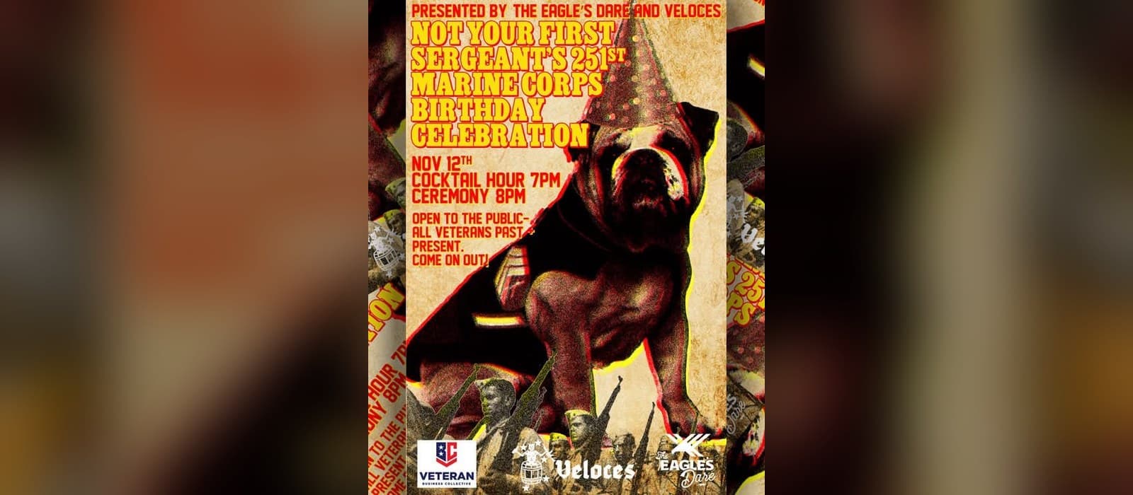 Not Your First Sergeant's 251st Marine Corps Birthday Celebration