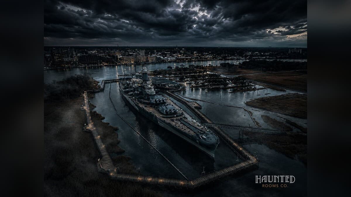 Battleship NORTH CAROLINA Ghost Hunt & Tour
