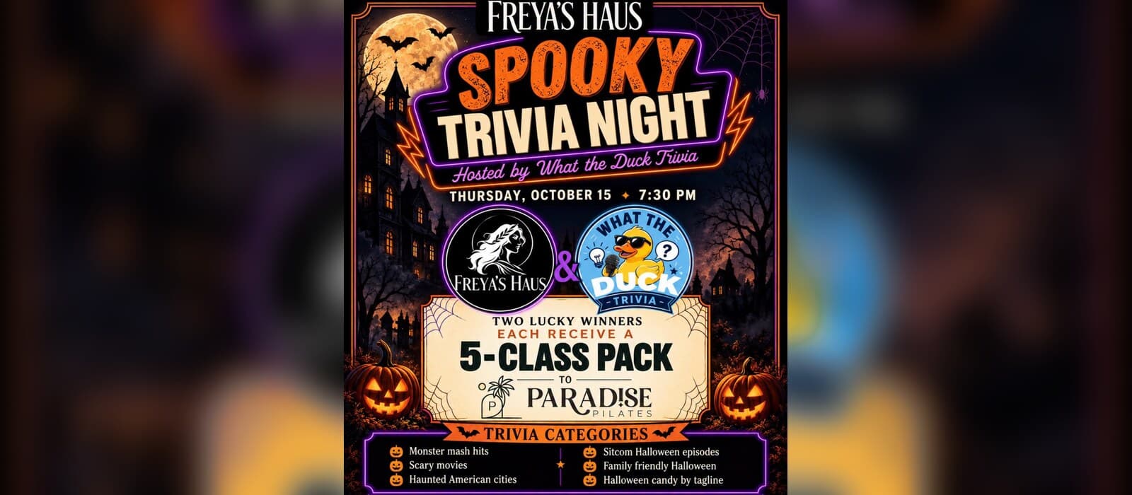 Spooky Trivia Night