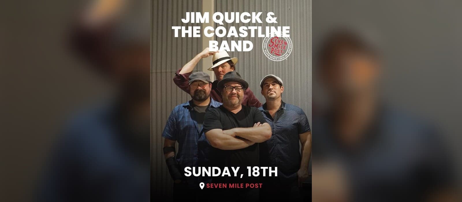 Jim Quick & The Coastline Band Live in Wilmington NC | October 18