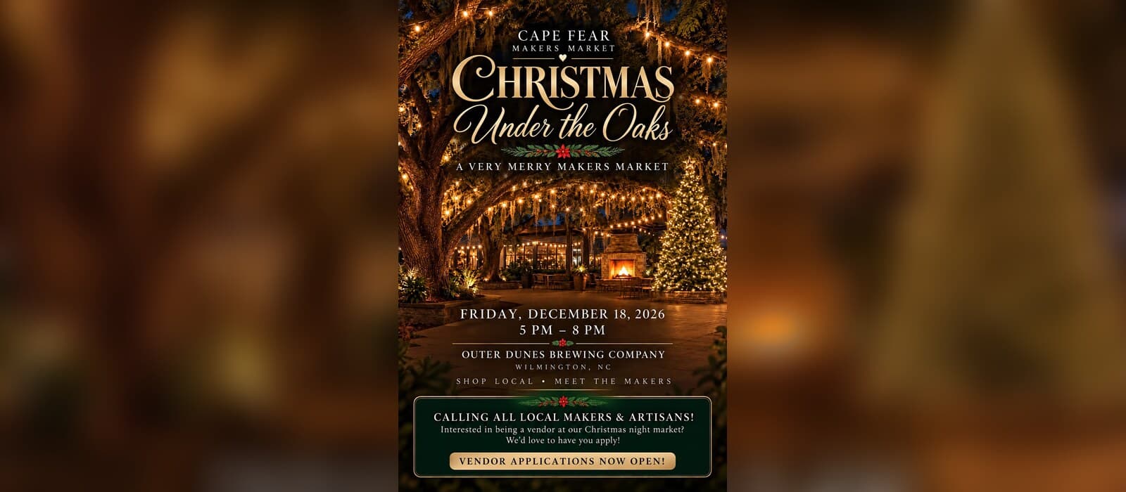 Christmas Under the Oaks: A Very Merry Makers Market