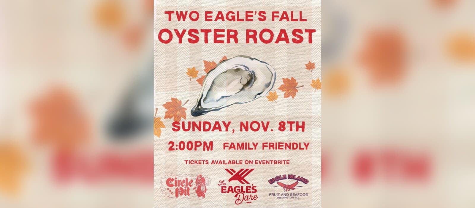 Two Eagle's Fall Oyster Roast