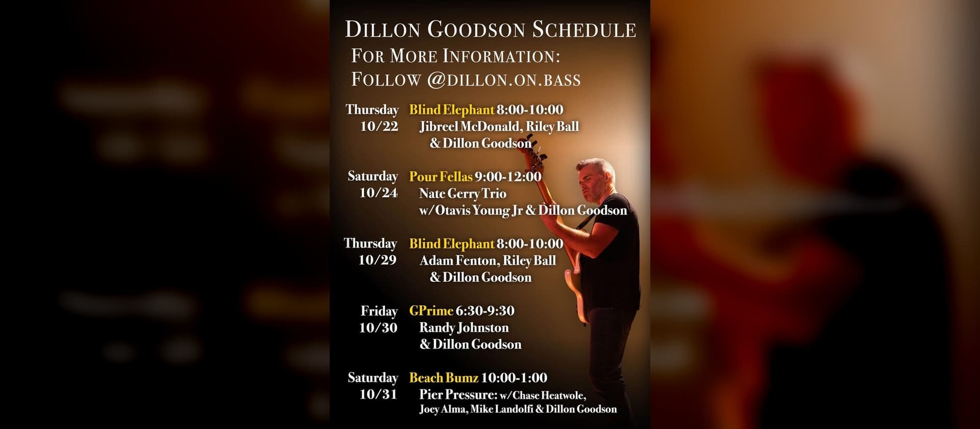 Nate Gerry Trio w/ Otavis Young Jr & Dillon Goodson