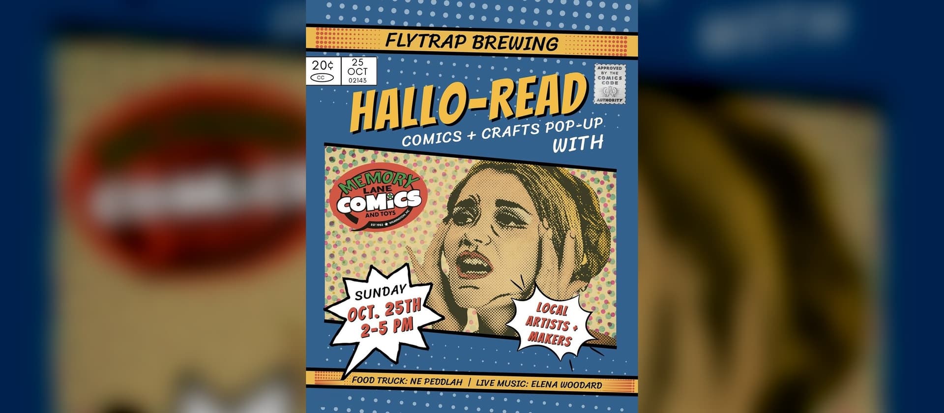 Hallo-Read: Comics + Crafts Pop-Up with Memory Lane Comics