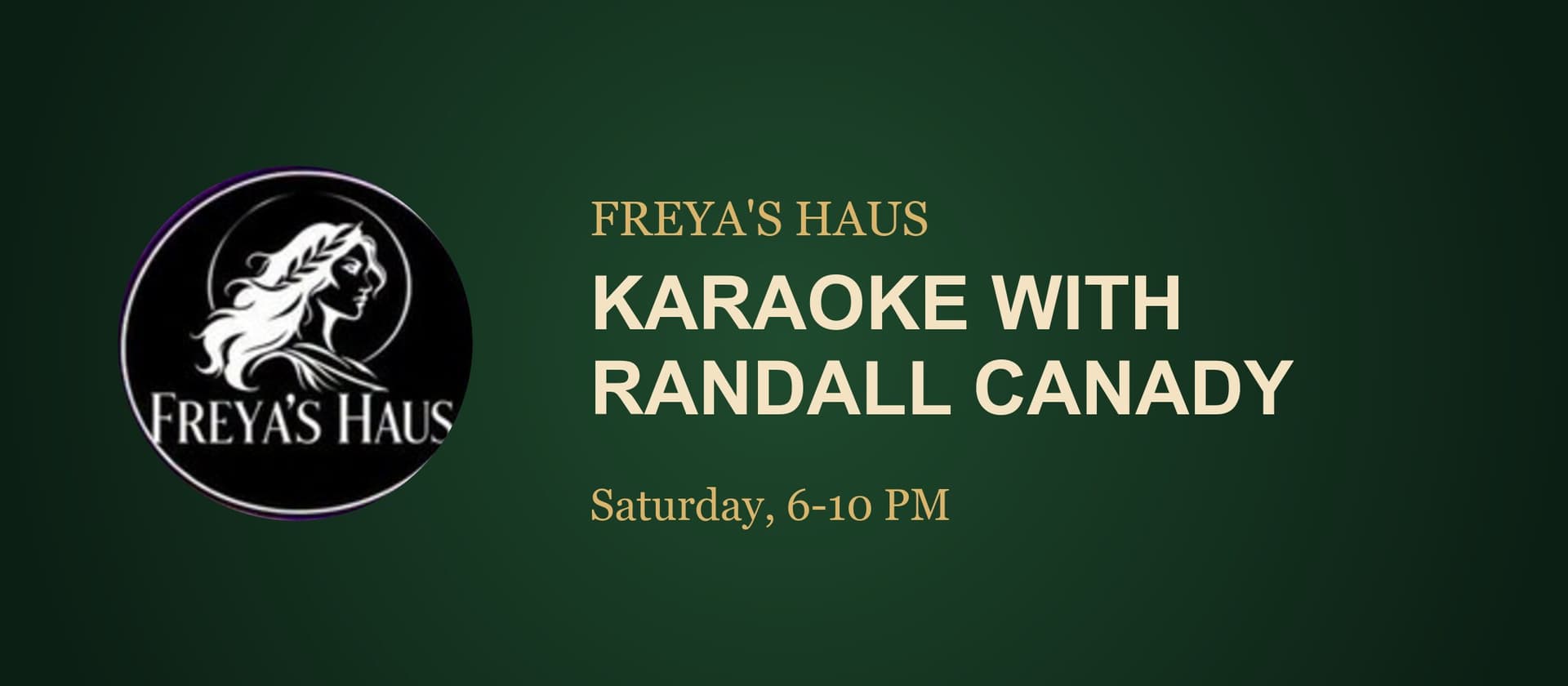 Karaoke with Randall Canady