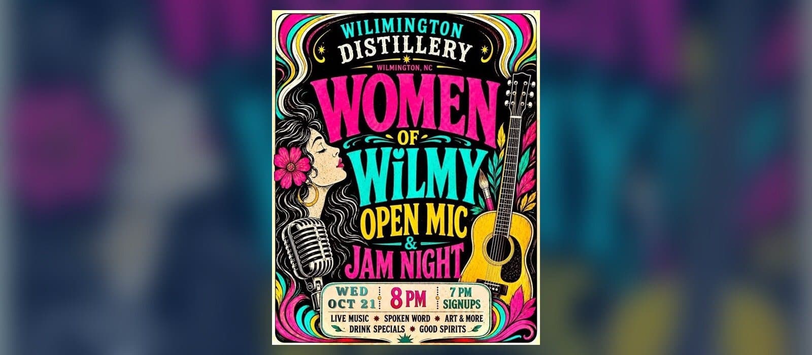 Women of Wilmy Open Mic & Jam Night