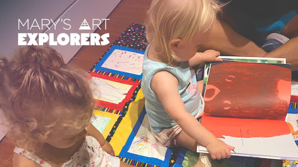 Mary's Art Explorers with Mr. Mark