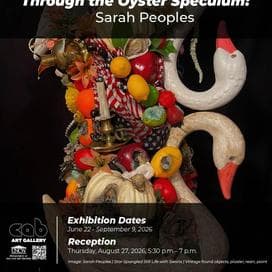 UNCW's CAB Art Gallery Presents: "Sarah Peoples: Through the Oyster Speculum"