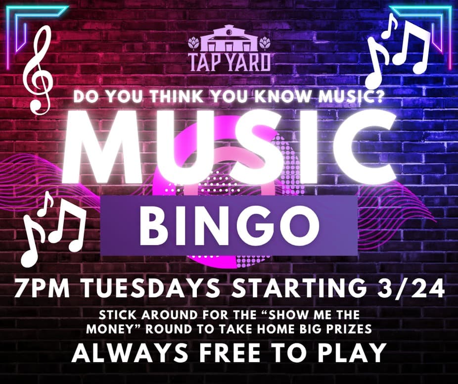 Music Bingo with 30 Second Rocks