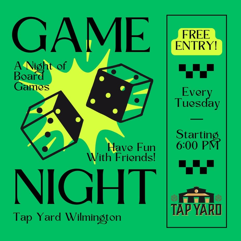 Tap Yard Game Night