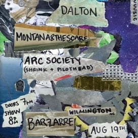 ILM INDIE ROCK { Dalton / Arc Society / Montana & the Scarf }