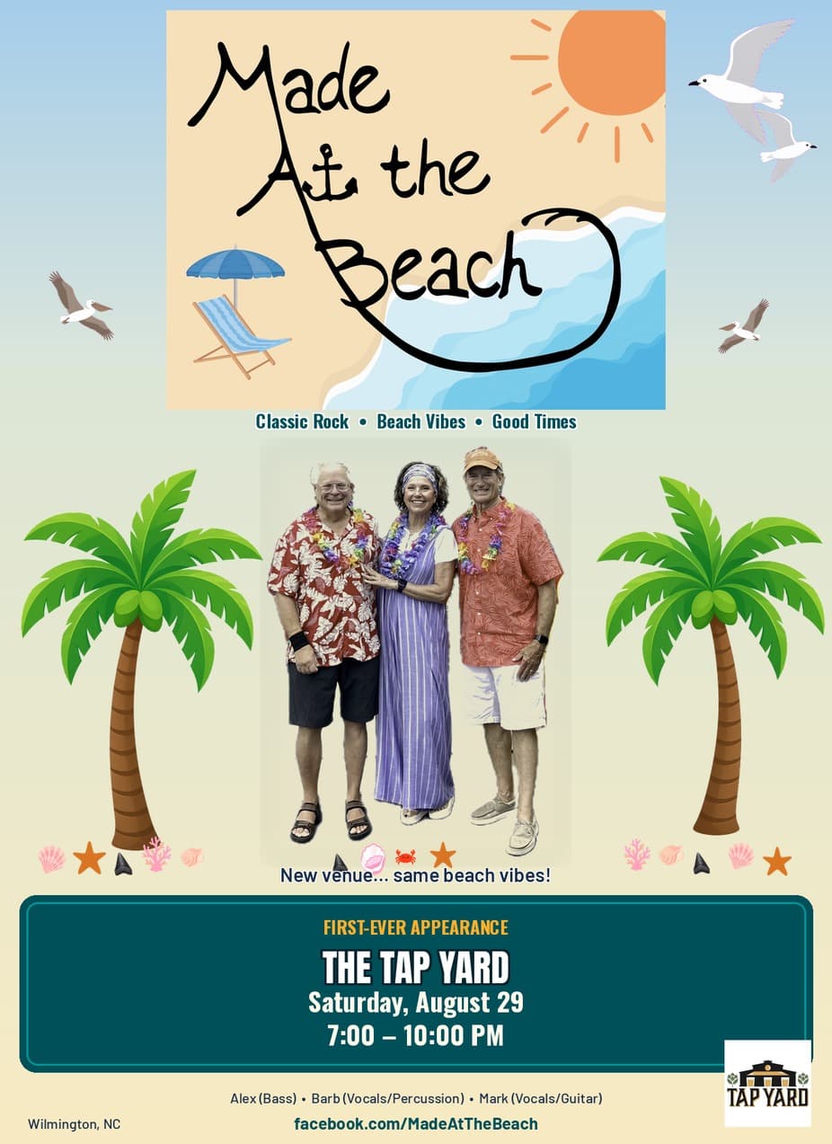 Made at the Beach LIVE @ Tap Yard