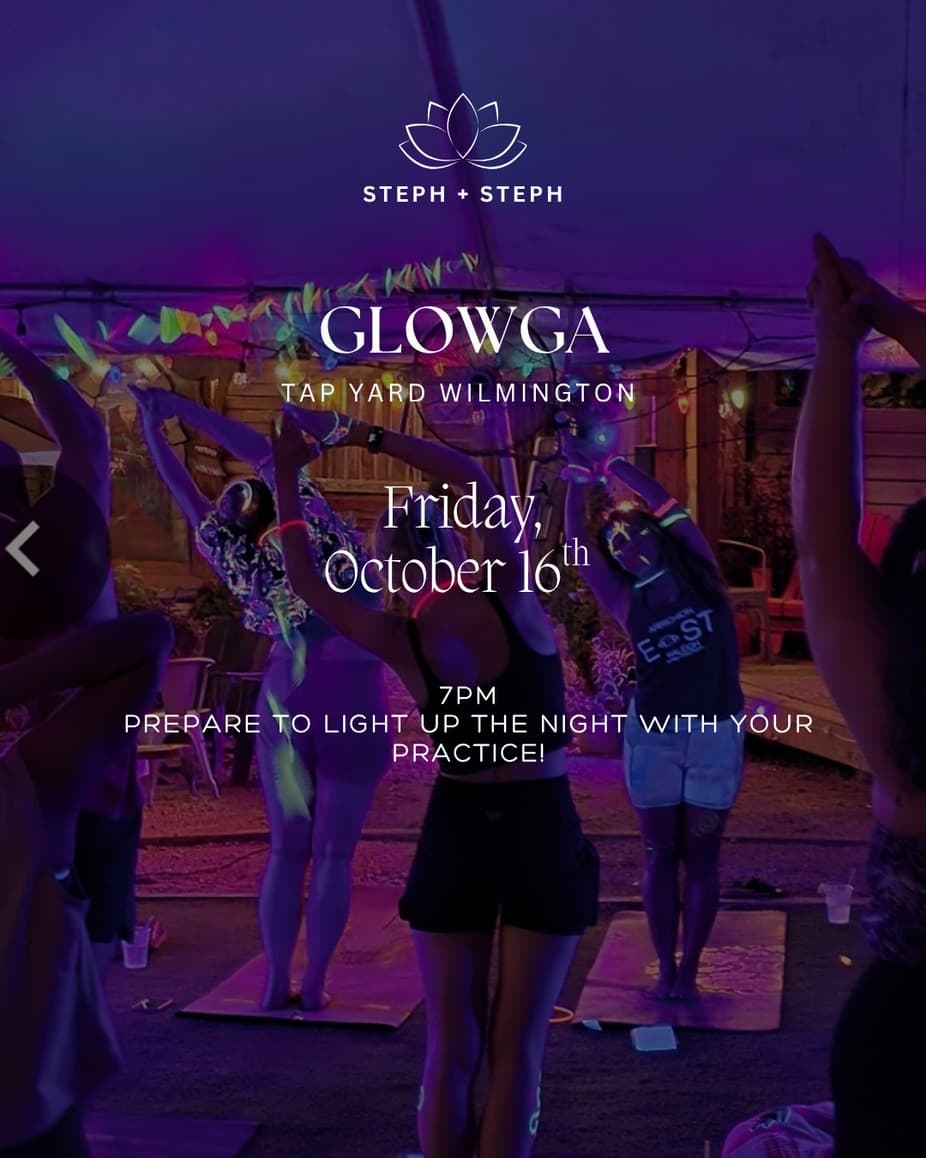 Glow Yoga at Tap Yard