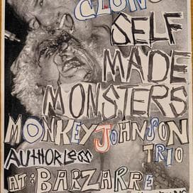 4 REALLLY STRANGE BANDS! Self Made Monsters/ Street Clones / Monkey Johnson Trio / Authorless