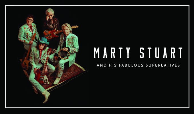 Marty Stuart and His Fabulous Superlatives at Wilson Center at Cape Fear Community College, Wilmington NC