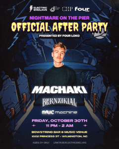 Nightmare on the Pier Official Afterparty ft. Machaki, Bernzikial and Mavic Machine