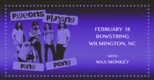 Pigeons Playing Ping Pong w/ Wax Monkey