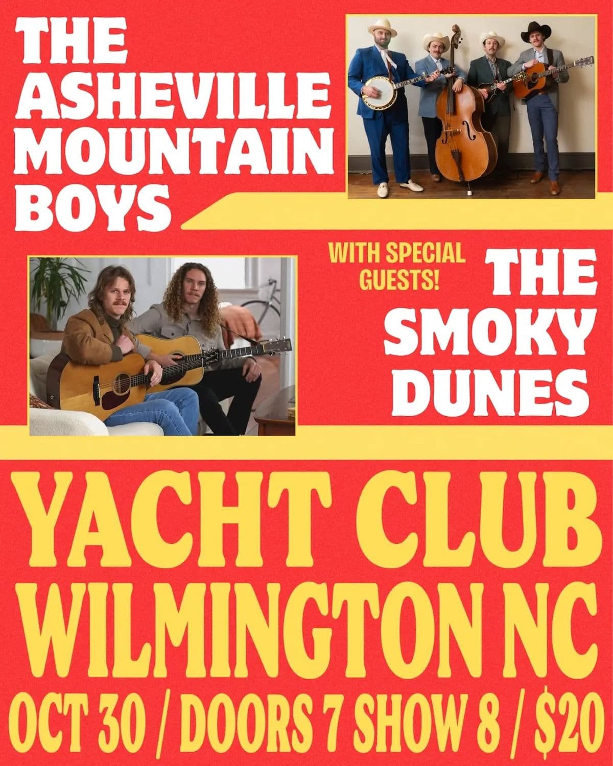 The Asheville Mountain Boys w/ The Smoky Dunes